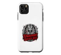 Custodia per iPhone 11 Pro Max Tutankhamon Golden Egitto King Faraone