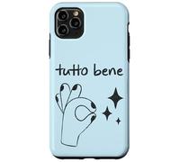 Custodia per iPhone 11 Pro Max Tutto Bene - Citazione del Gesto della Mano italiana Italia