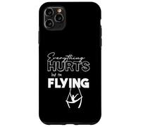 Custodia per iPhone 11 Pro Max Tutto fa male ma sto volando aerea Lyra, sete, cerchio