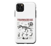 Custodia per iPhone 11 Pro Max Tyrannosaurus Rex Fossil Guide Museo Anatomia Arte