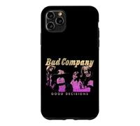 Custodia per iPhone 11 Pro Max Ufficiale Bad Company Good Decisions Iconic Rock Design