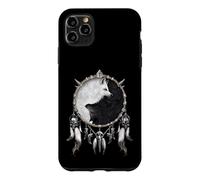 Custodia per iPhone 11 Pro Max Ufficiale Spiral Wolf Chi Yin Yang Gothic Fantasy