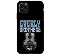 Custodia per iPhone 11 Pro Max Ufficiale The Everly Brothers Guitar Roots Collage Art