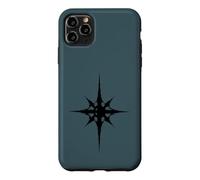 Custodia per iPhone 11 Pro Max UFO 8 Stelle a punta Declassificate UAP Disclosure Alien Craft