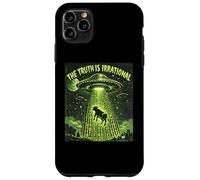 Custodia per iPhone 11 Pro Max UFO La verità è il rapimento irrazionale della mucca 3.14 Math Pi Day