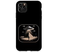 Custodia per iPhone 11 Pro Max UFO Piramide Aliena Antico Mistero Rapimento Spazio Uomini Donne