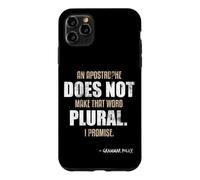 Custodia per iPhone 11 Pro Max Un apostrofo non rende la parola grammatica inglese plurale