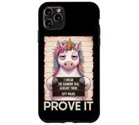 Custodia per iPhone 11 Pro Max Unicorno, giuro che l'arcobaleno era già lì lo dimostra