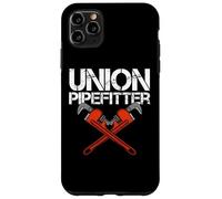 Custodia per iPhone 11 Pro Max Union Pipefitter idraulico Viaggio Steamfitter