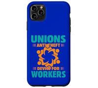 Custodia per iPhone 11 Pro Max Union Strong Design - Dispositivo antifurto per i lavoratori dei sindacati