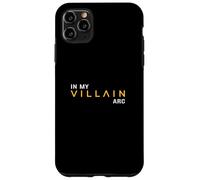 Custodia per iPhone 11 Pro Max University Varsity, color oro in My Villain Arc Yellow