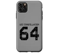 Custodia per iPhone 11 Pro Max USS Constellation CV-64 - Portaereo stile invecchiato