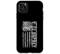 Custodia per iPhone 11 Pro Max V-22 Osprey Bandiera Americana Elicottero Militare Camo V22