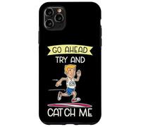Custodia per iPhone 11 Pro Max Vai avanti, prova a prendermi, atletica leggera, corsa campestre