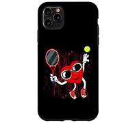 Custodia per iPhone 11 Pro Max Valentines Heart Tennis Ball Valentine Costume For Kids
