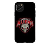 Custodia per iPhone 11 Pro Max Varginha Aliens Retro UFO Incontro Brasile Extraterrestre