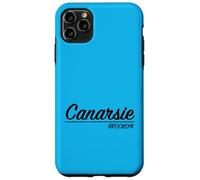 Custodia per iPhone 11 Pro Max Vecchia scuola New York Retro Canarsie Brooklyn Quartiere