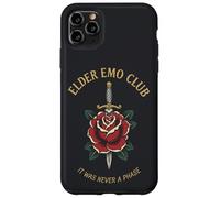 Custodia per iPhone 11 Pro Max Vecchio Emo Club Rose Retro