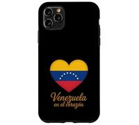 Custodia per iPhone 11 Pro Max Venezuela en el Corazon Orgullo, Amor y Raíces Venezolanas