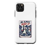 Custodia per iPhone 11 Pro Max Versetto con scritta in inglese "He Almost Had It Just Keep Your Eyes Up