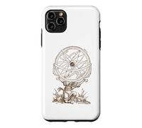Custodia per iPhone 11 Pro Max Vintage Atlante Greco Dio mitologia Titano Dio Storia Arte