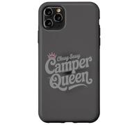 Custodia per iPhone 11 Pro Max Vintage Classy CAMPER QUEEN RV Besties Campeggio Quinta Ruota