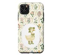 Custodia per iPhone 11 Pro Max Vintage Cottagecore Duck Dainty Whimsy Garden