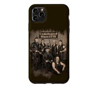 Custodia per iPhone 11 Pro Max Vintage Patriotic 1776 American Founding Father Bikers