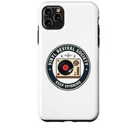 Custodia per iPhone 11 Pro Max Vinyl Revival Society Giradischi Musica Giradischi