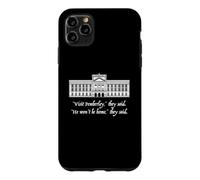 Custodia per iPhone 11 Pro Max VISITA PEMBERLEY NON SARÀ A CASA hanno detto Jane Austen Meme
