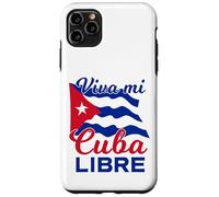 Custodia per iPhone 11 Pro Max Viva Mi Cuba Libre Sventolando Bandiera Cubana Patriot