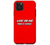 Custodia per iPhone 11 Pro Max Vivi o muori Fai una scelta | Un film che ho visto negli anni 2000
