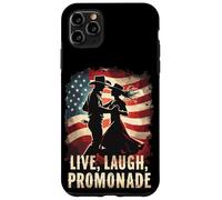 Custodia per iPhone 11 Pro Max Vivi, ridi, Promenade Square Dance Style
