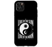 Custodia per iPhone 11 Pro Max Vivi vicino al sole Amore vicino alla luna