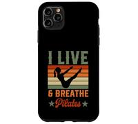 Custodia per iPhone 11 Pro Max Vivo e respiro Pilates