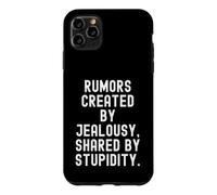 Custodia per iPhone 11 Pro Max Voci create dalla gelosia condivise da Stupidity Mindful