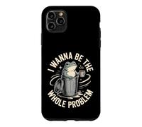 Custodia per iPhone 11 Pro Max Voglio essere l'intero problema Trash Frog