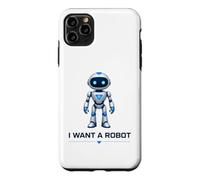 Custodia per iPhone 11 Pro Max Voglio un robot umanoide