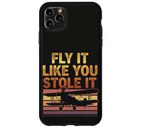 Custodia per iPhone 11 Pro Max Vola come se l'avessi rubato Pilot Retro