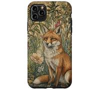 Custodia per iPhone 11 Pro Max Volpe rossa in un vecchio stile inglese giardino vintage