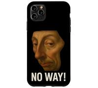 Custodia per iPhone 11 Pro Max volto rinascimentale, con, testo, no way