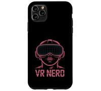 Custodia per iPhone 11 Pro Max VR Nerd Futuristico Tech Design