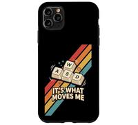 Custodia per iPhone 11 Pro Max WASD It's What Moves Me Retro Gaming Keyboard Gamer