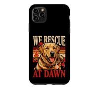 Custodia per iPhone 11 Pro Max We Rescue At Dawn Firefighter Dog Search Team
