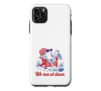 Custodia per iPhone 11 Pro Max We Run At Dawn Frog Divertente