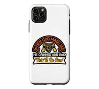 Custodia per iPhone 11 Pro Max When God Made Me Grinned Sarcastico Christian Citazione