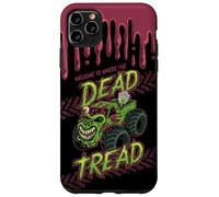 Custodia per iPhone 11 Pro Max Where the Dead Tread Zombie Off-Road Monster Truck