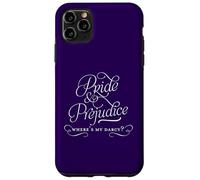 Custodia per iPhone 11 Pro Max "Where's My Darcy?" Jane Austen - Pride and Prejudice