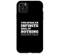 Custodia per iPhone 11 Pro Max William Shakespeare Cool Funny Citazione Insegnante Regali