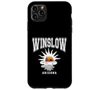Custodia per iPhone 11 Pro Max Winslow Arizona Alba Nel Deserto Vintage Stile Atletico